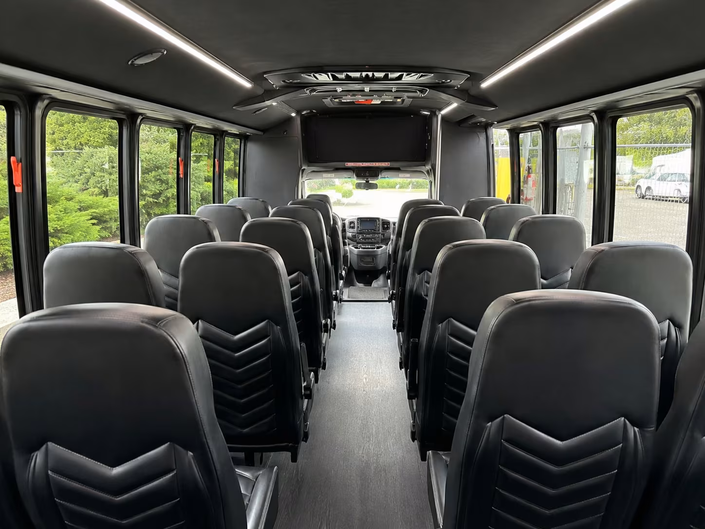 20 passenger minibus interior