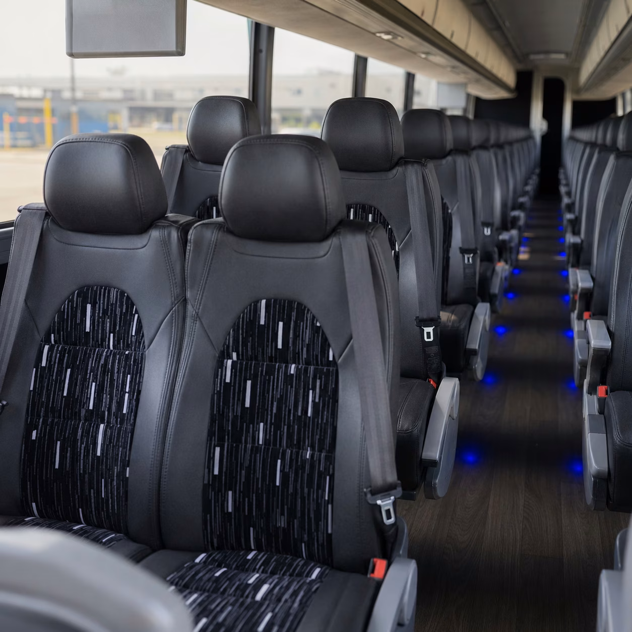 pharr charter bus interior gallery