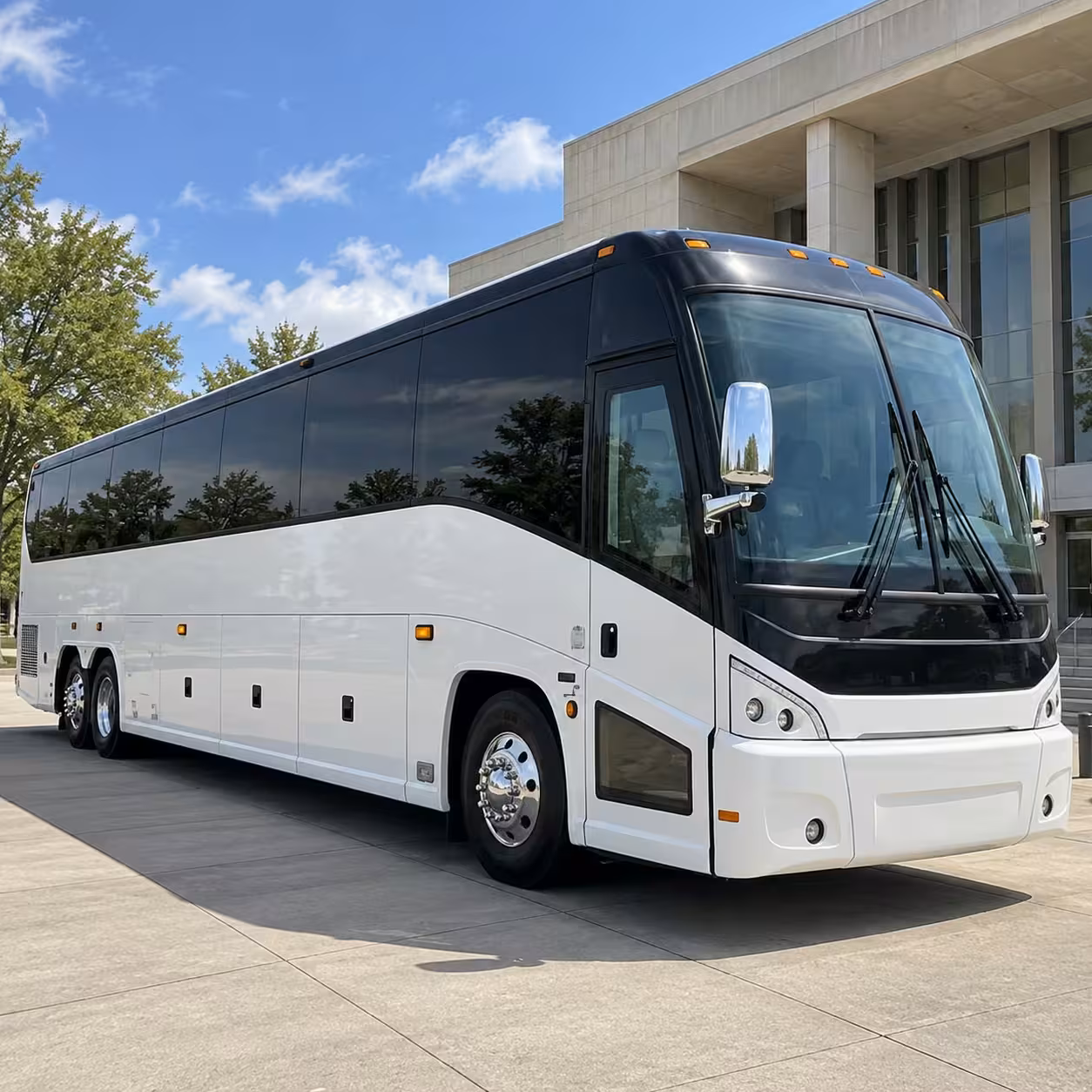 pharr charter bus rental fleet