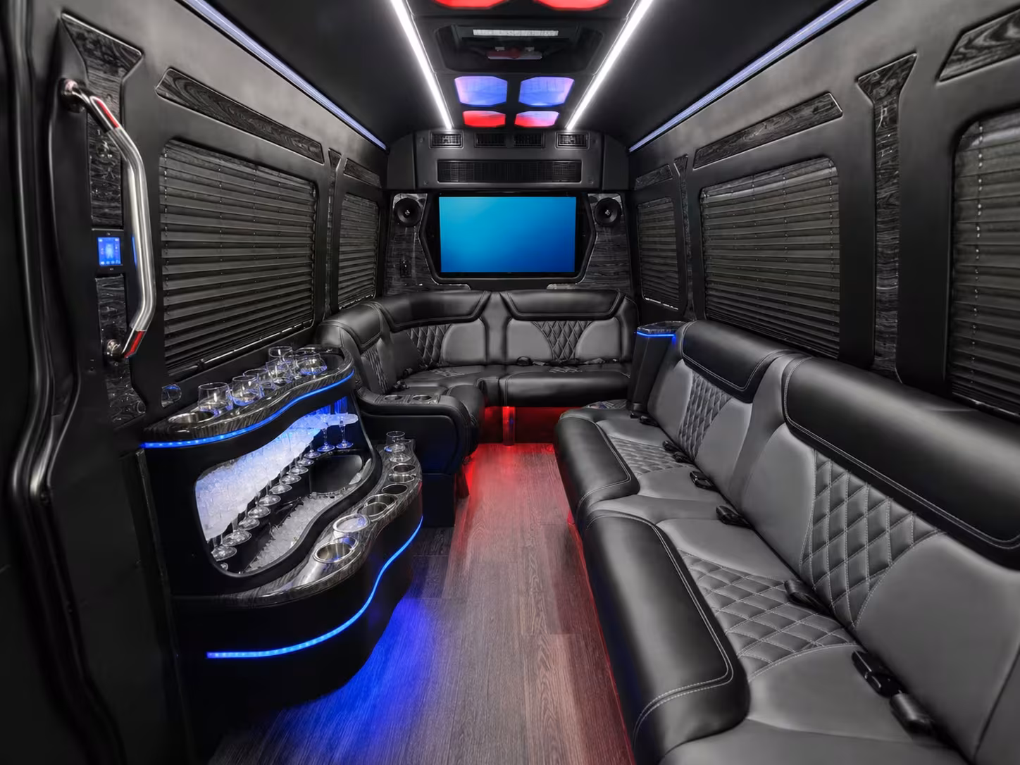 pharr sprinter van transportation for vip prom groups