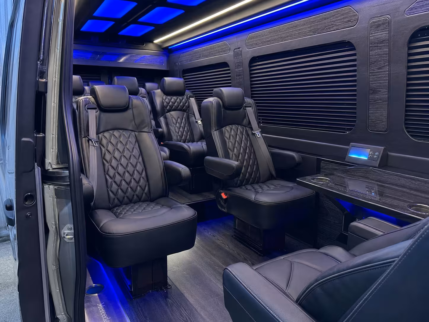 sprinter van transportation for groups and events across pharr