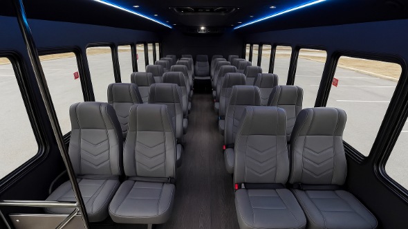 28 passenger minibus interior pharr