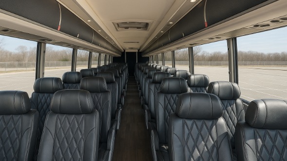 54 passenger charter bus interior pharr