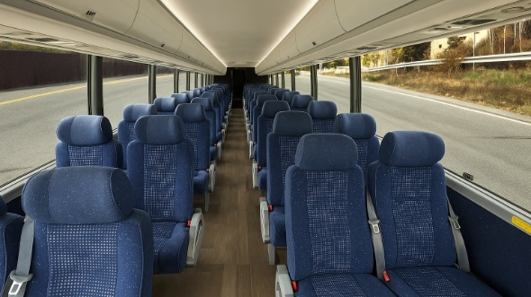 pharr 18 passenger minibus inside