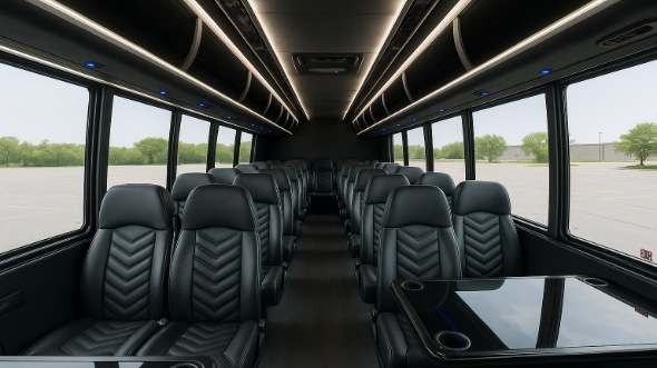 pharr 30 passenger minibus inside
