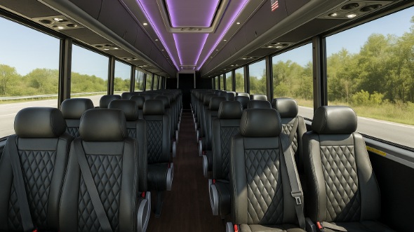 pharr 35 passenger minibus inside