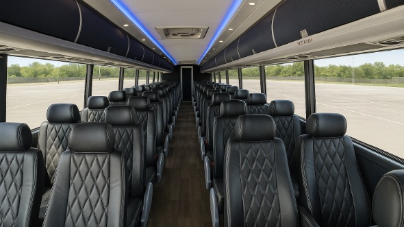 pharr 50 passenger charter bus rental