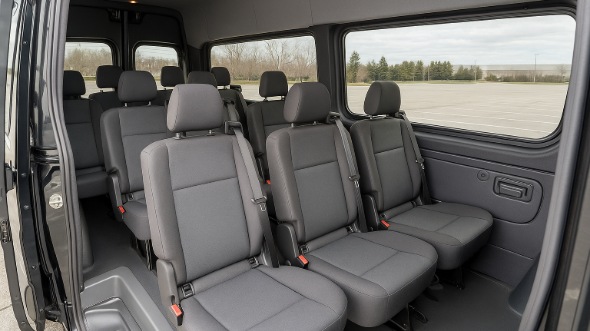 pharr sprinter van with driver interior
